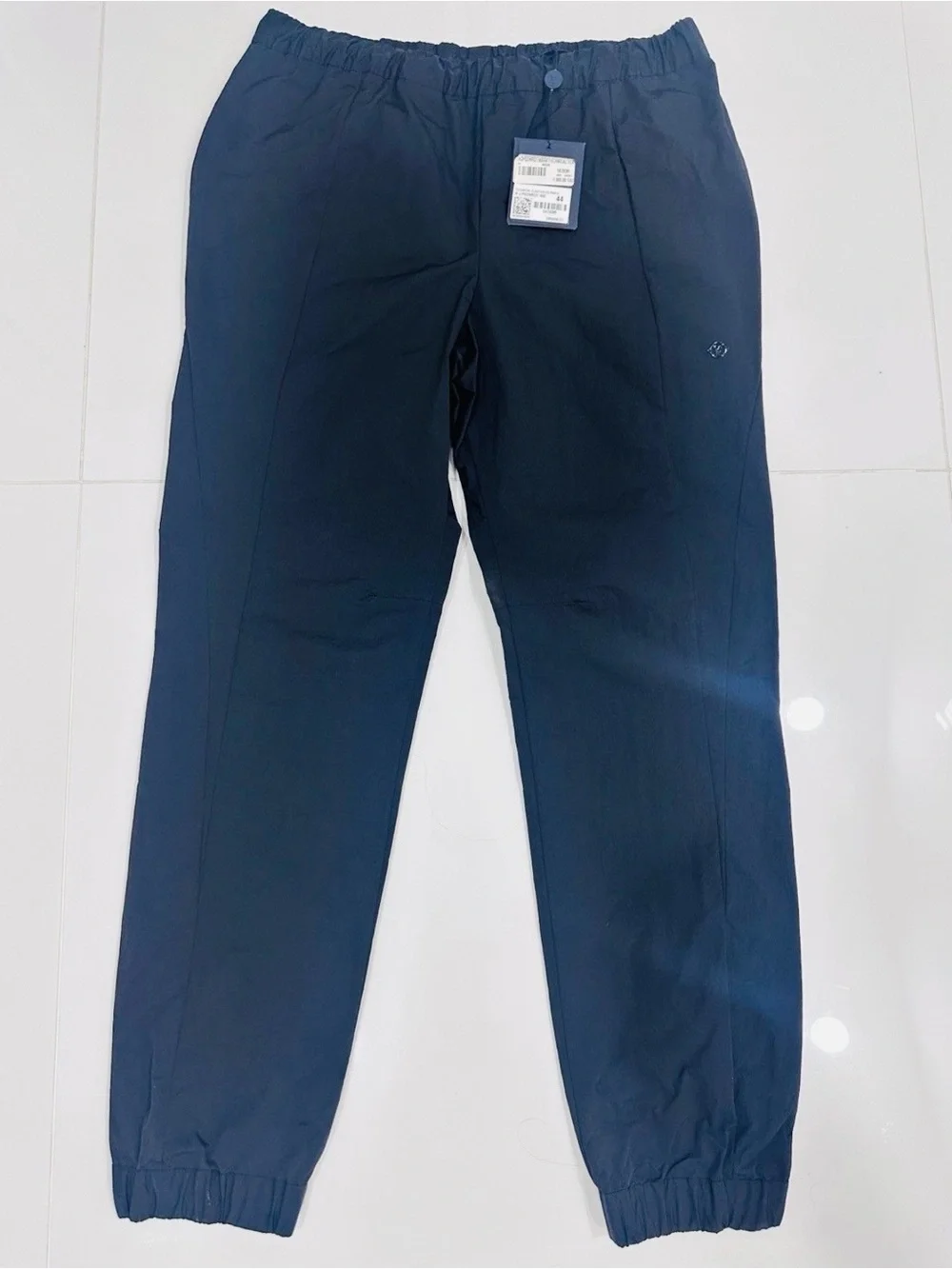 Louis Vuitton Men’s Dark Blue Elastic-Waist Joggers